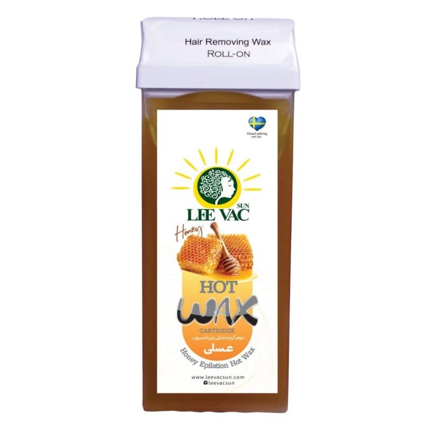 عکس-موم گرم دائم خشابی عسلی 100 گرمی