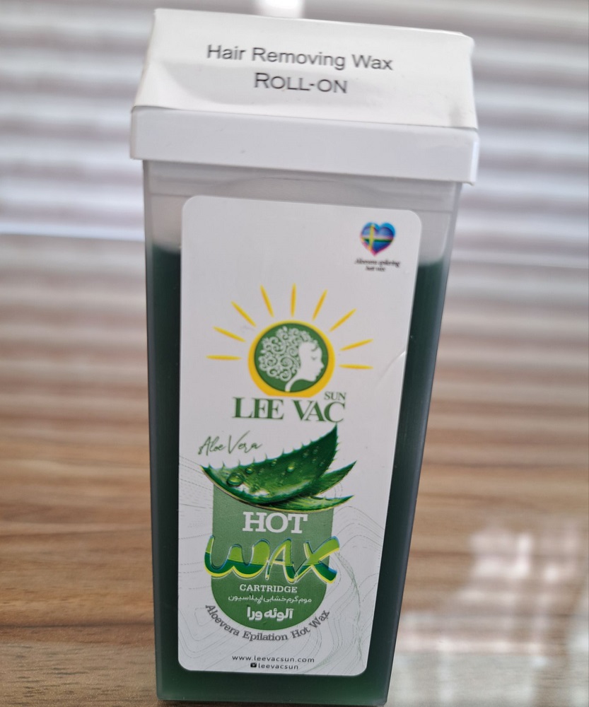 عکس-موم گرم دائم خشابی آلوئه ورا 100 گرمی