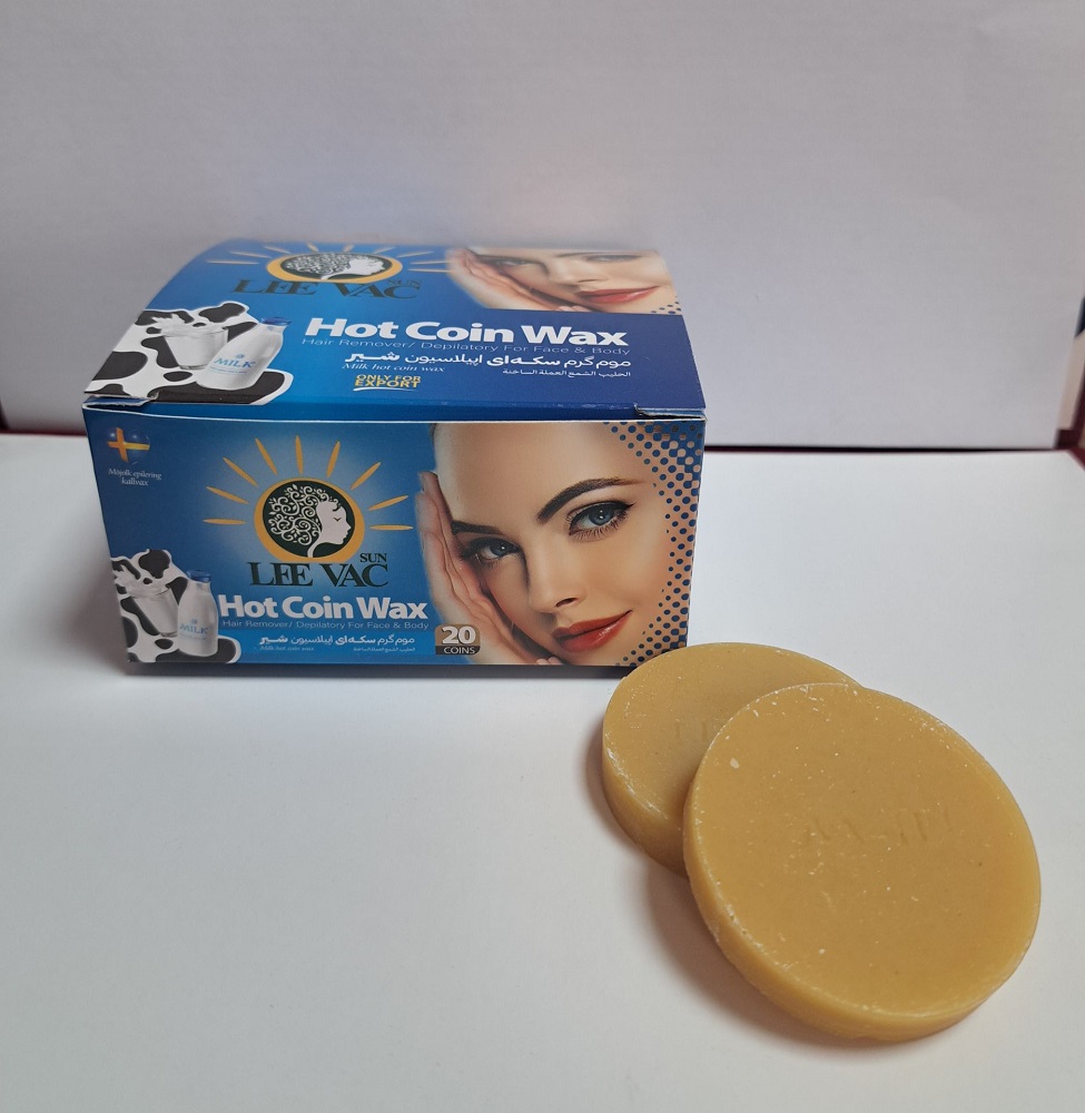 عکس-موم گرم سکه ای شیر لیواکسان (وکس)