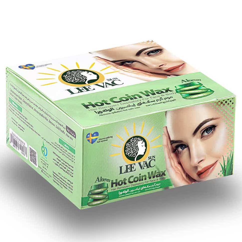 عکس-موم گرم سکه ای آلوئه ورا لیواکسان (وکس)