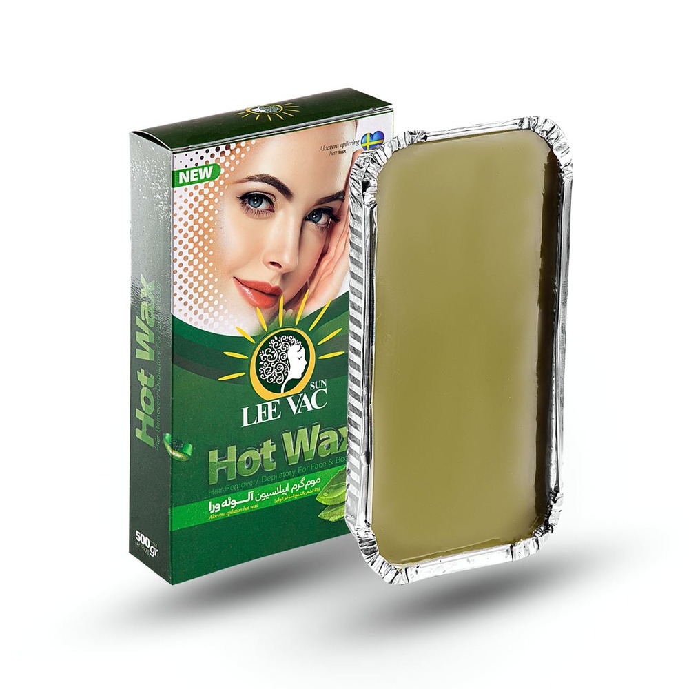 عکس-موم گرم قالبی آلوئه ورا یک کیلویی (وکس)