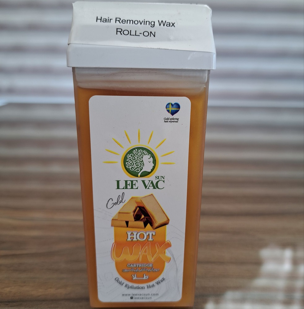 عکس-موم گرم دائم خشابی طلا 100 گرمی